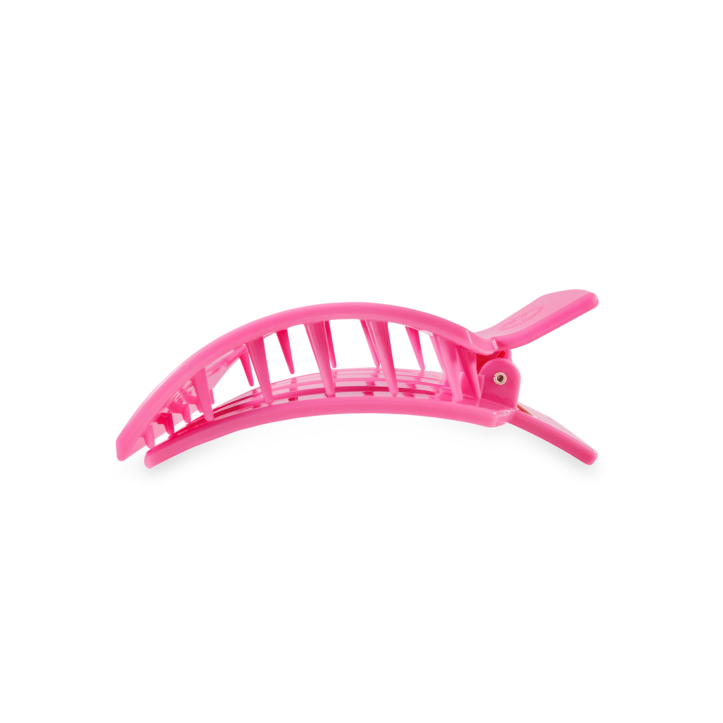 TELETIES - Paradise Pink Medium Flat Square Hair Clip