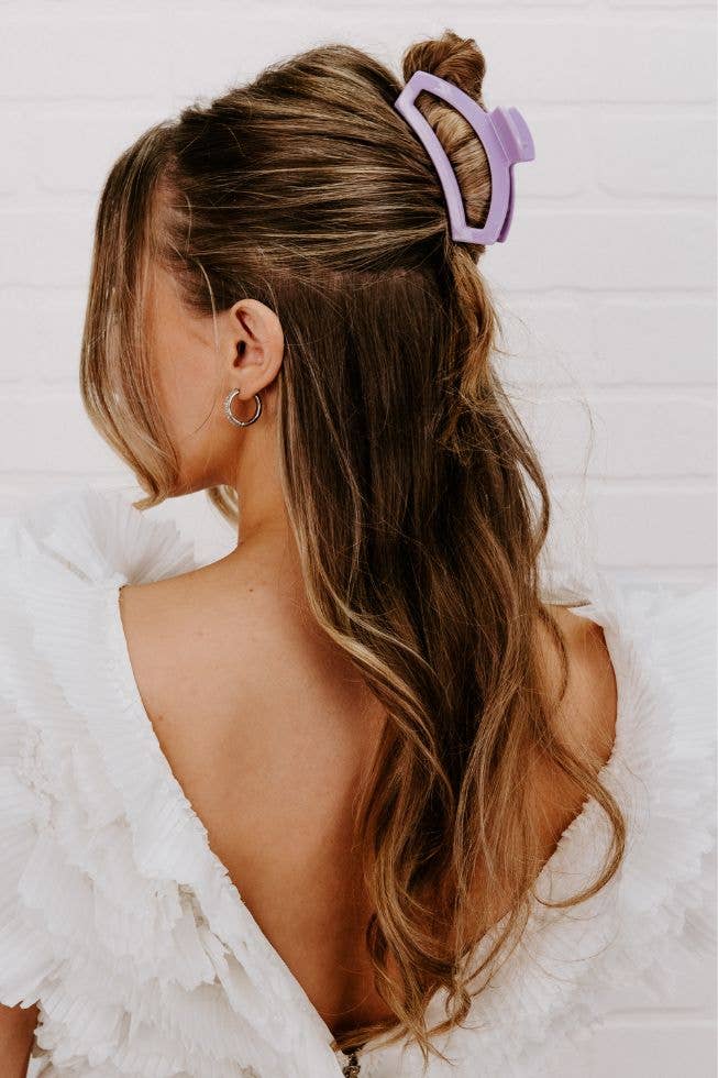 TELETIES - Open Lilac You Medium Hair Clip