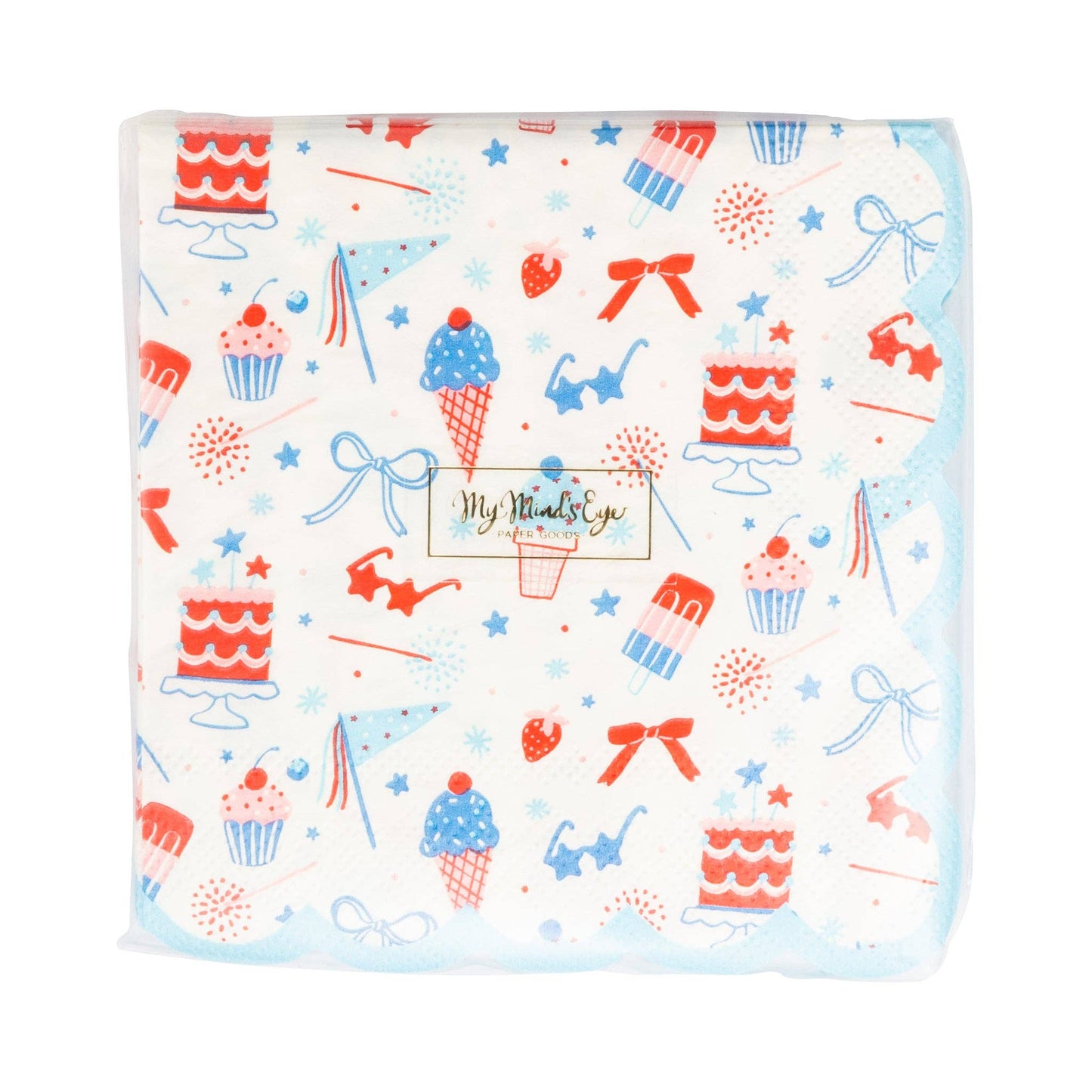 My Mind’s Eye - SMT1139 - Summertime Pattern Cocktail Napkin