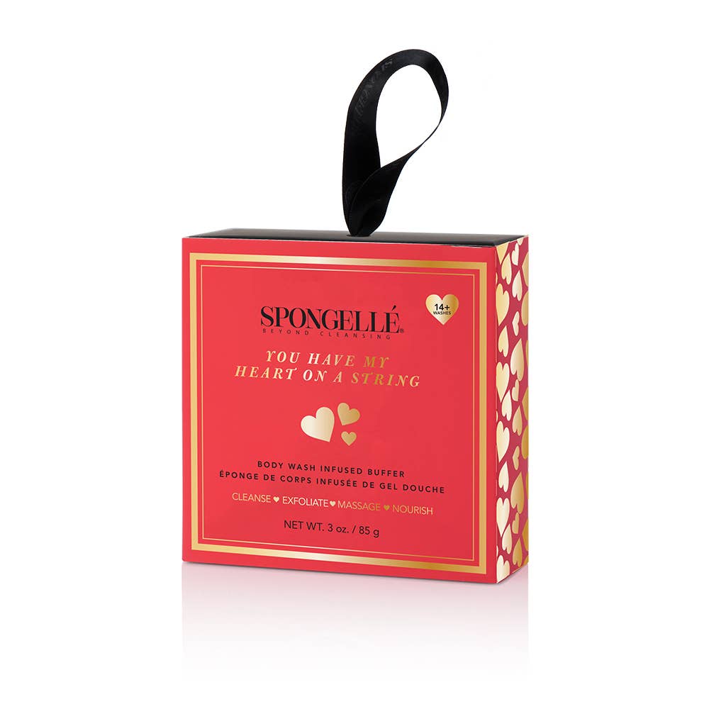 Spongellé - Boxed Heart On A String | Valentine's Day Gifts