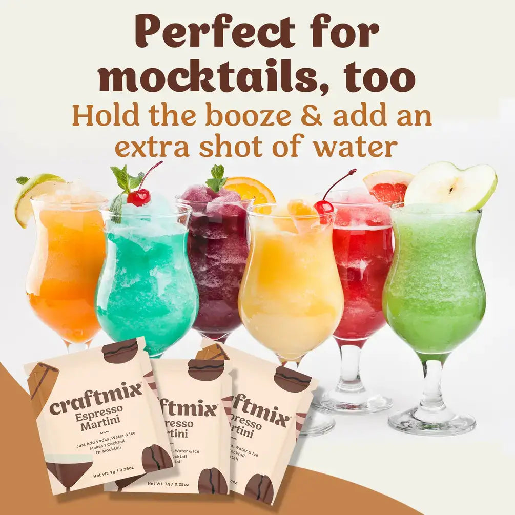 Craftmix - Espresso Martini Cocktail / Mocktail Mixer -
