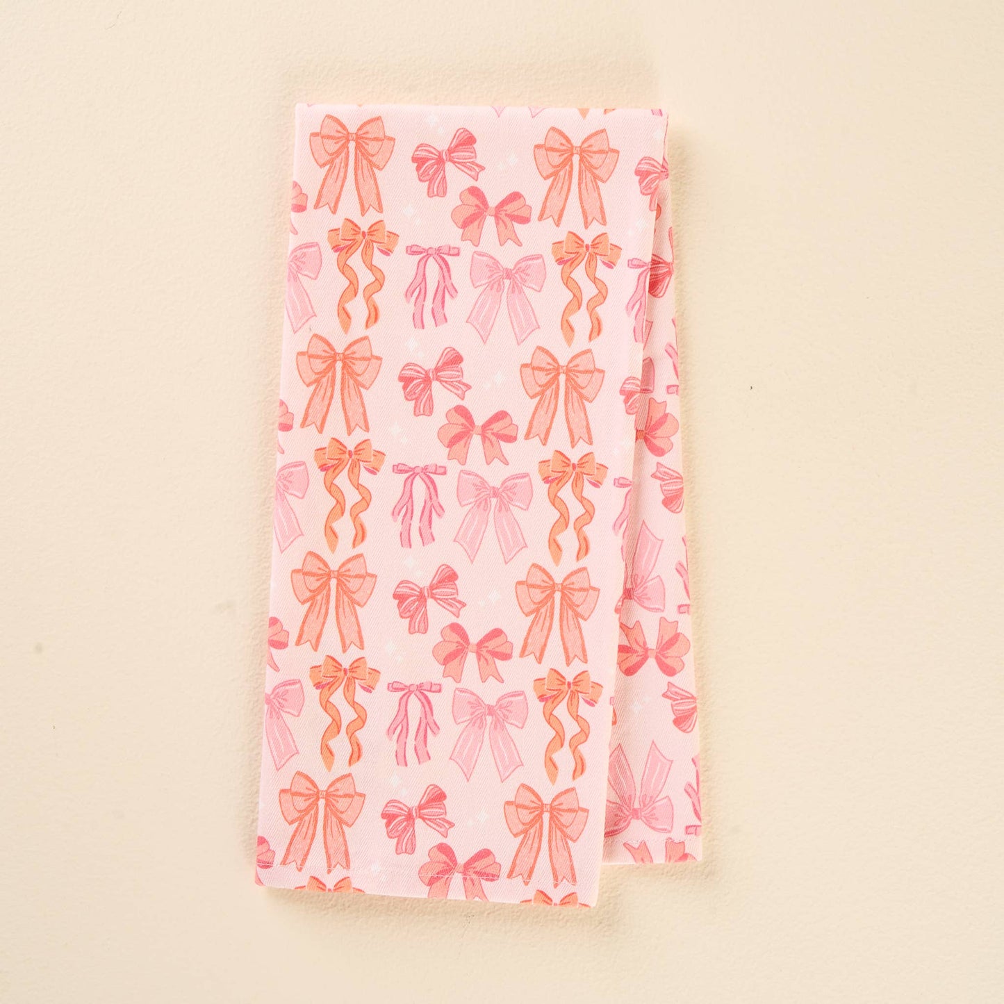 The Darling Effect - Tea Towel-Blushing Bows