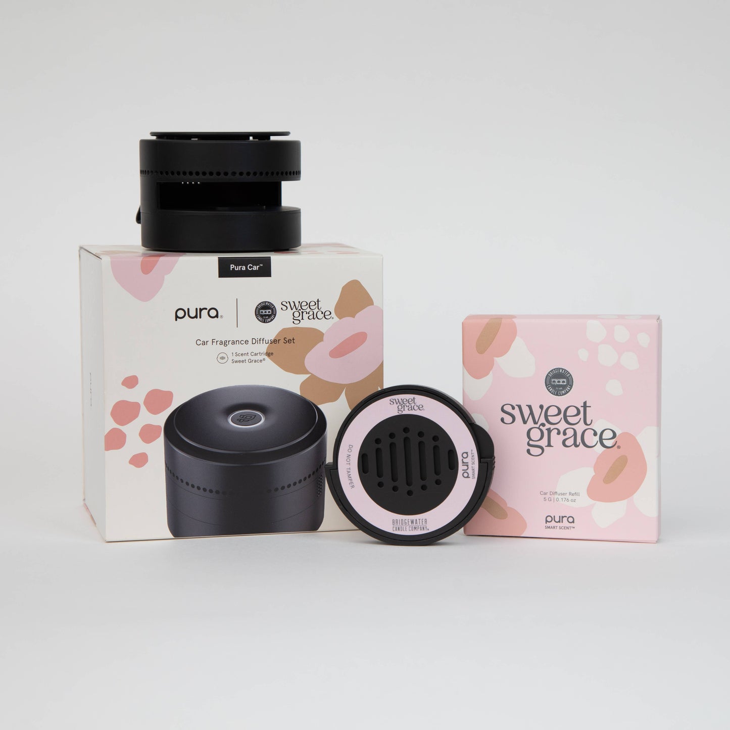 Bridgewater Candle Company - Bridgewater + Pura Car Diffuser Set with Sweet Grace