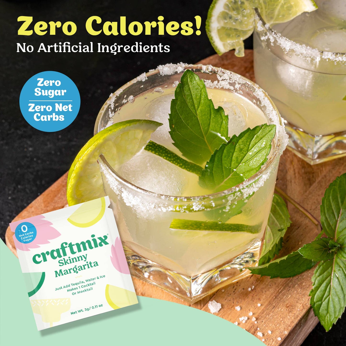 Craftmix - Skinny Margarita Cocktail / Mocktail Mixer -