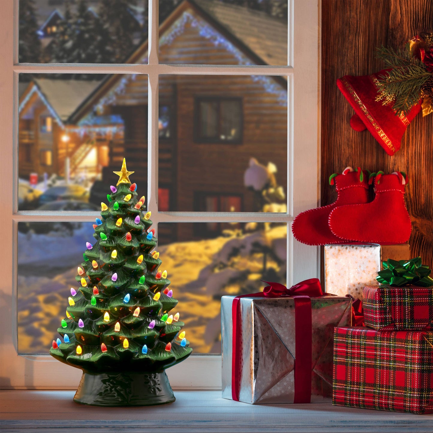 Mr. Christmas - 18" Nostalgic Tree - Green