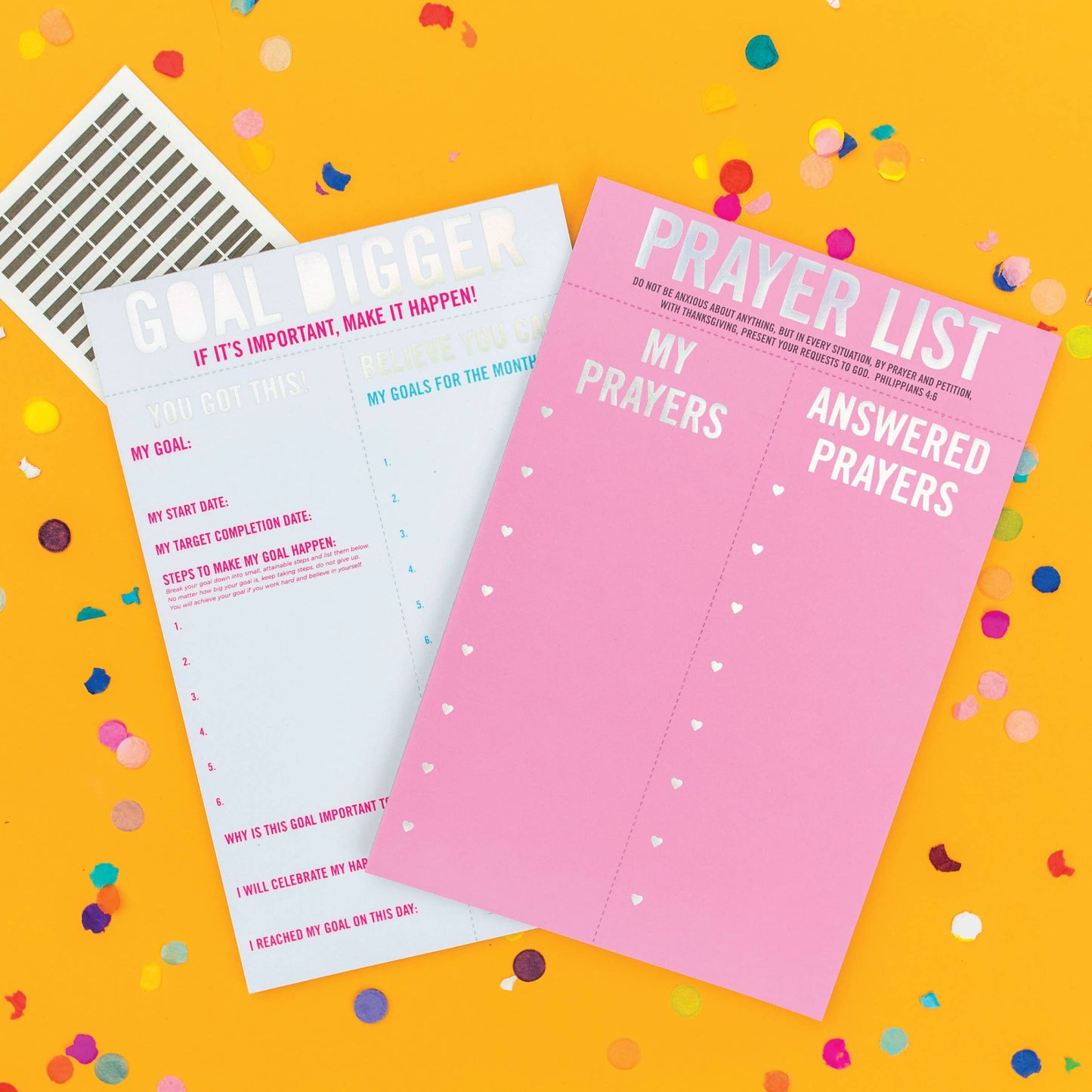 Taylor Elliott Designs - Prayer Notepad - "Prayer List"