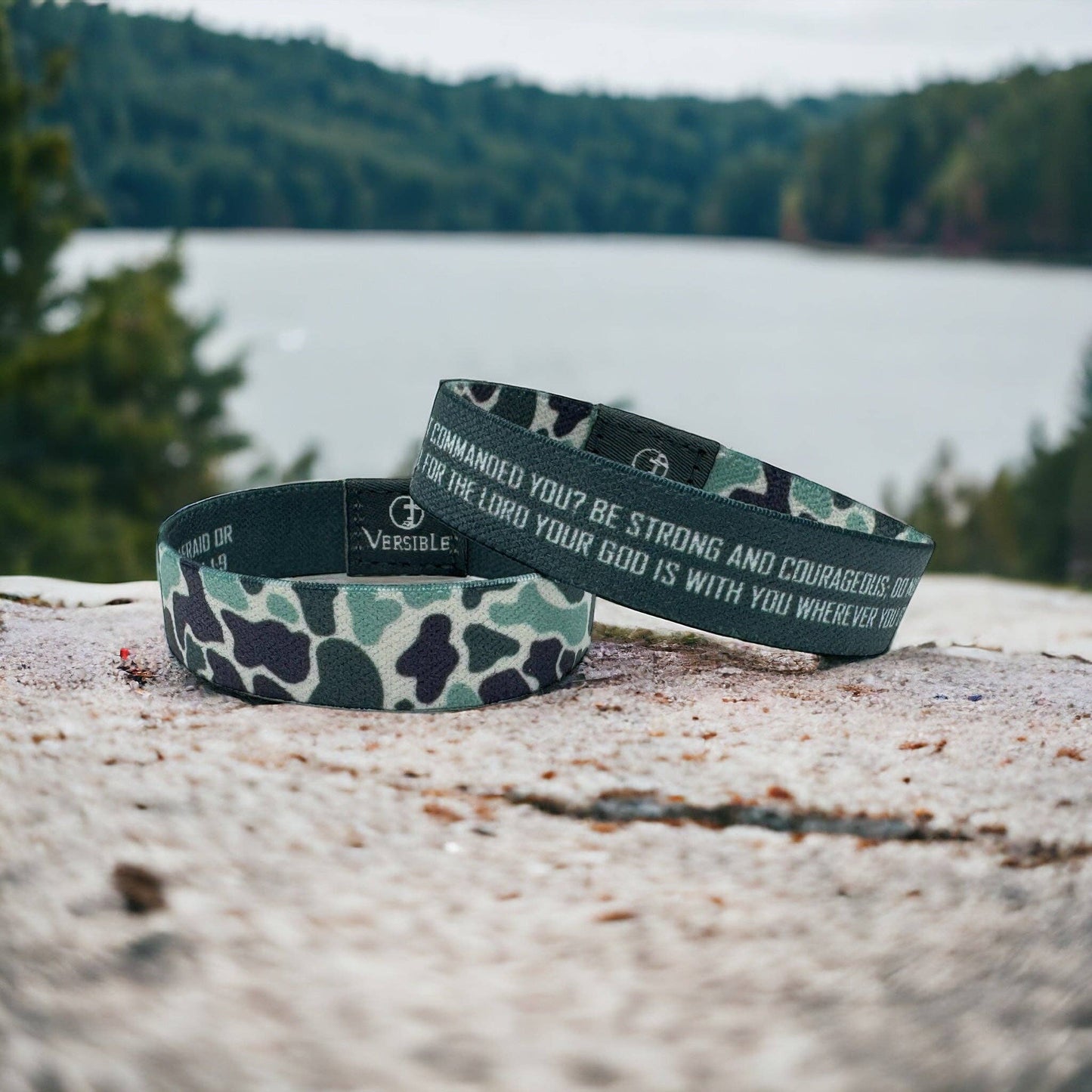 Versible - River Rock Camo Collection: Medium / Copper - 2 Timothy 1:7