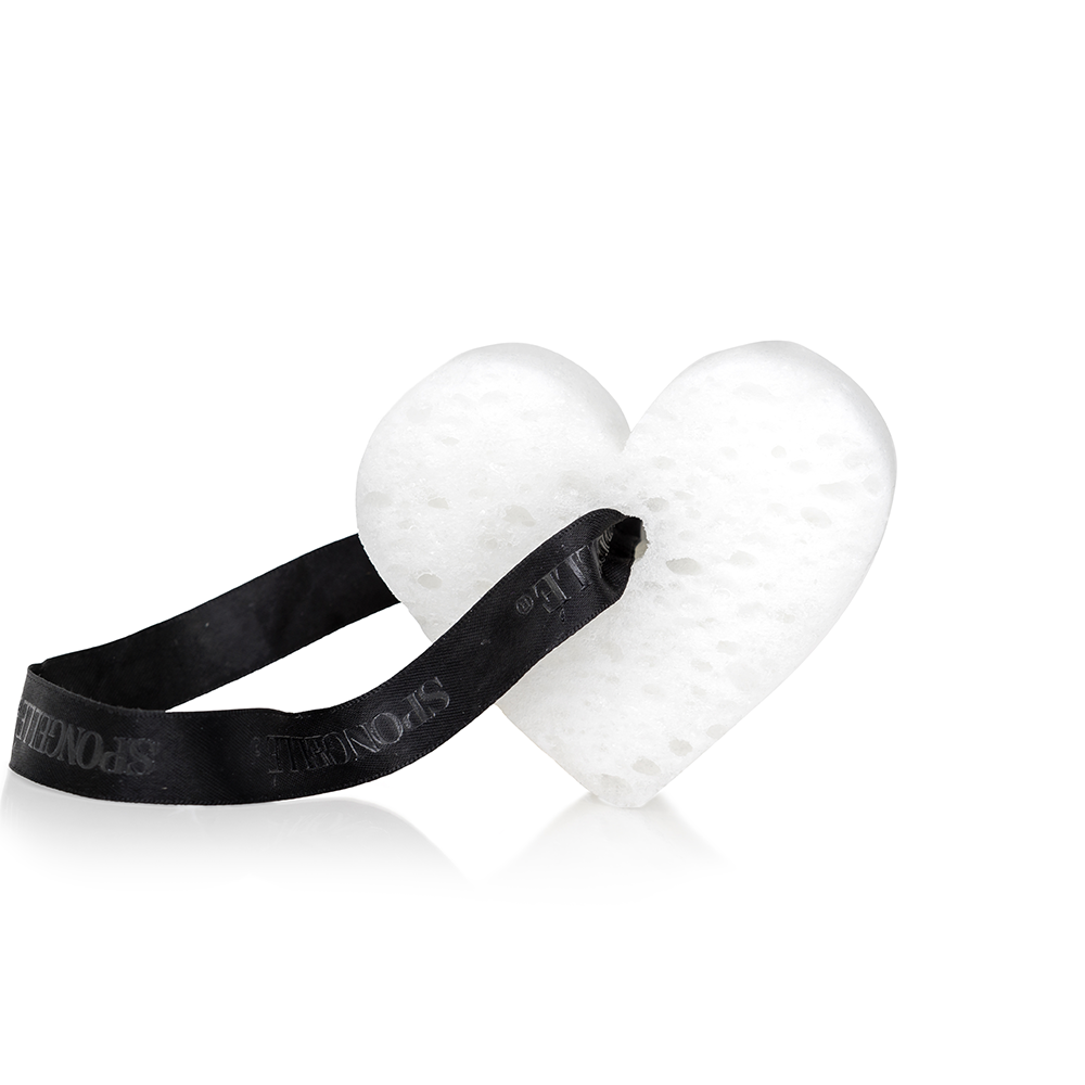 Spongellé - Be Mine Heart Buffer | French Lavender | Valentines Day Gift