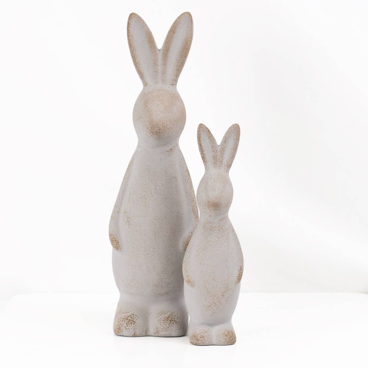 The Royal Standard - Aubrey Bunny Décor Antique Gray 7"