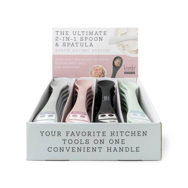 DM Merchandising - Krumbs Kitchen The Ultimate 2-in-1 Spoon & Spatula
