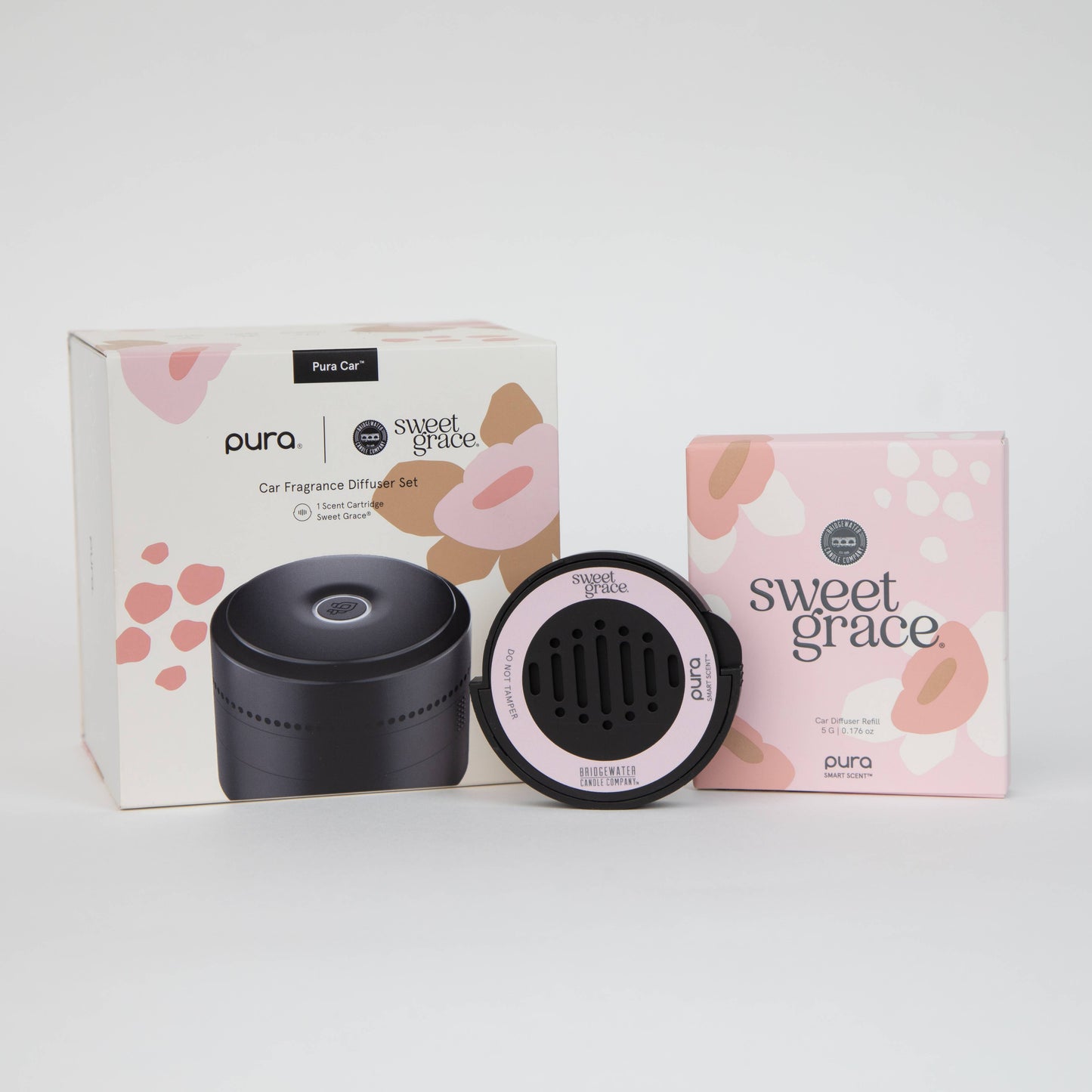 Bridgewater Candle Company - Bridgewater + Pura Car Diffuser Set with Sweet Grace