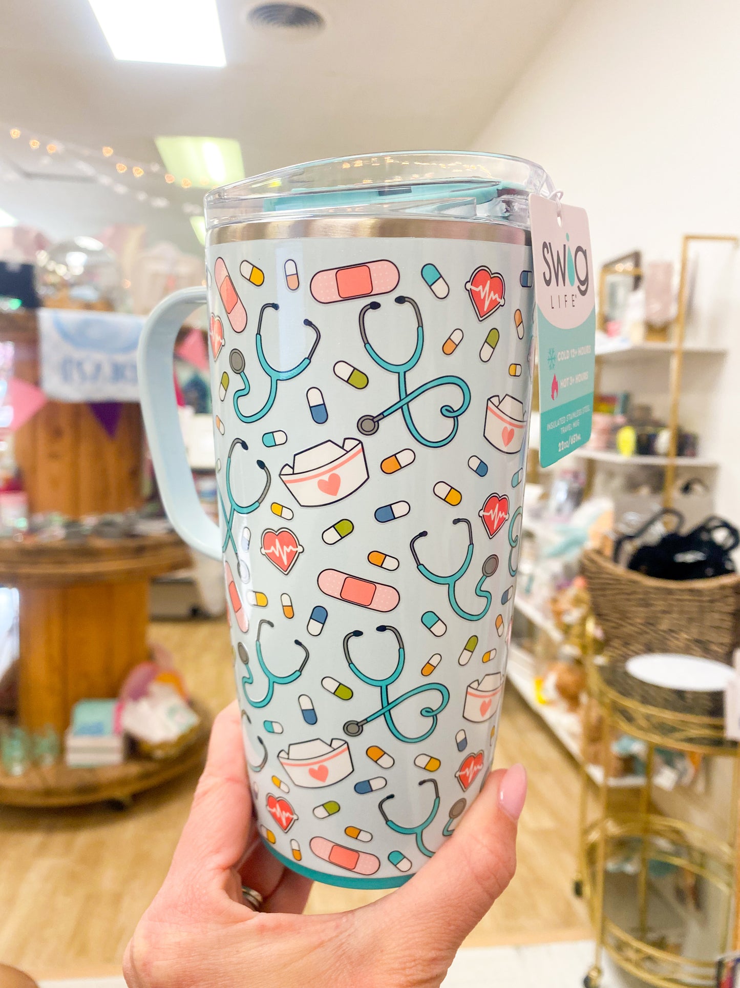 SCRUB LIFE TRAVEL MUG 22 OZ