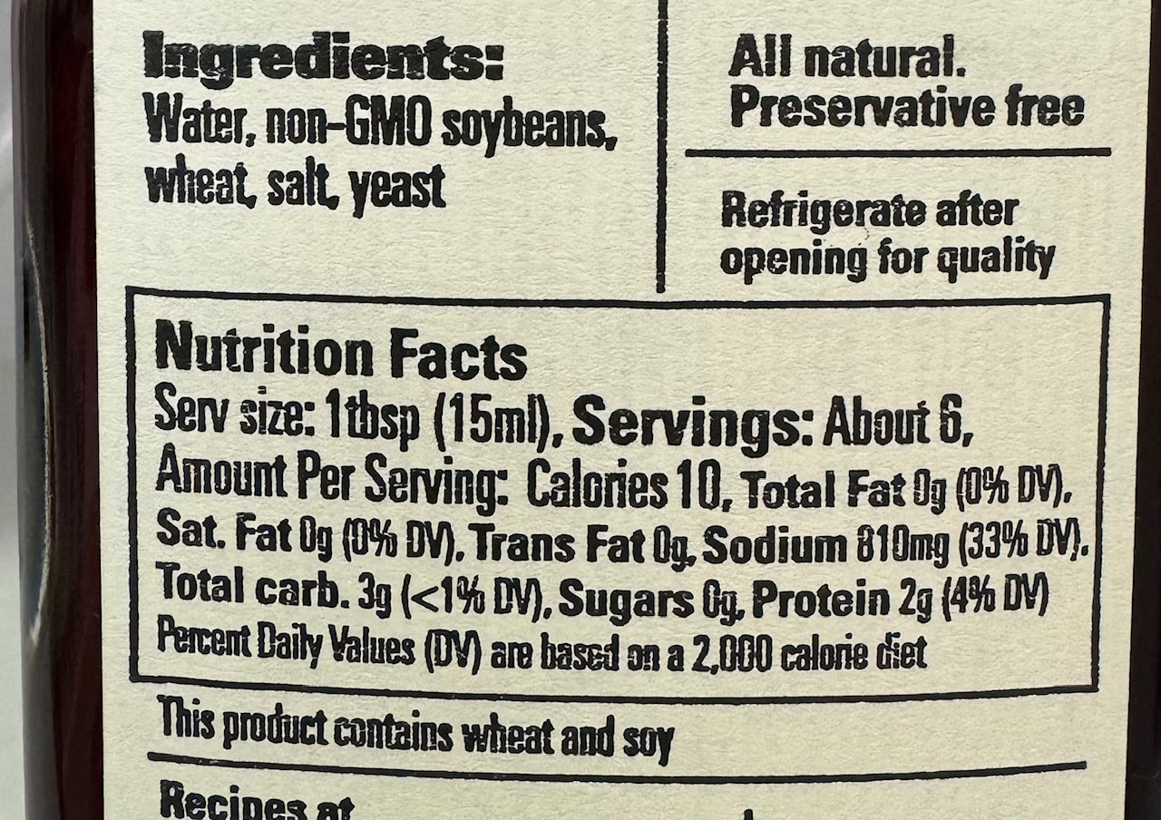 Bluegrass Soy Sauce