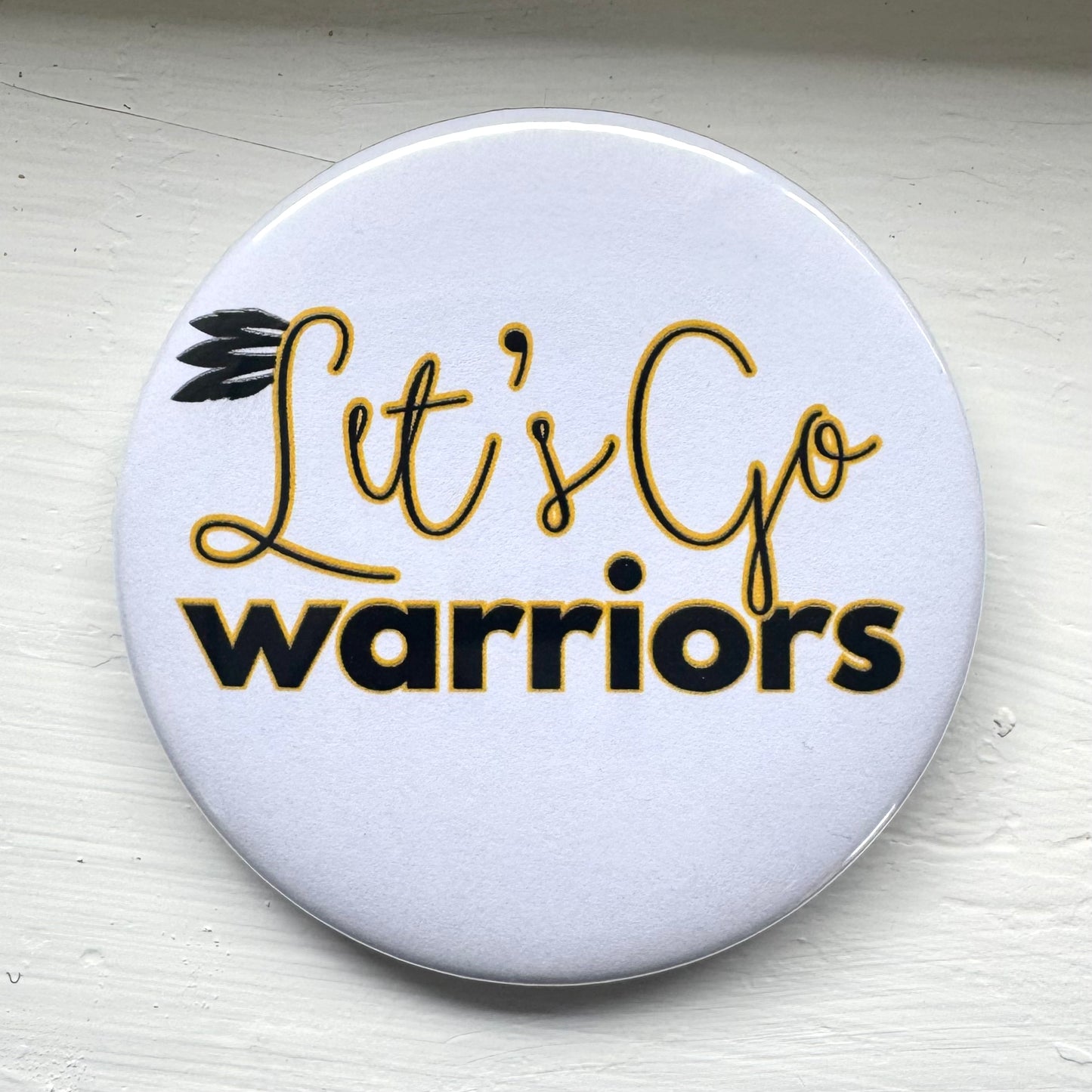 Belton Middle School Warrior Buttons