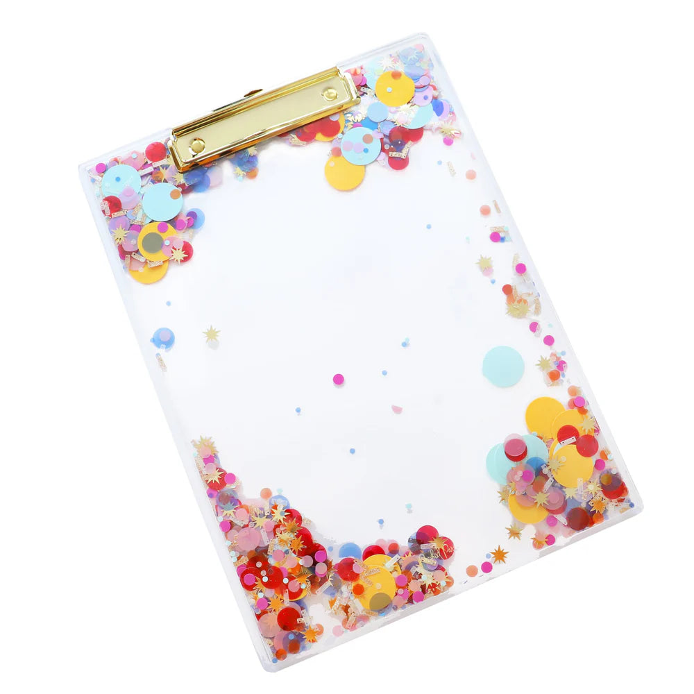 Packed Party Confetti Clipboard
