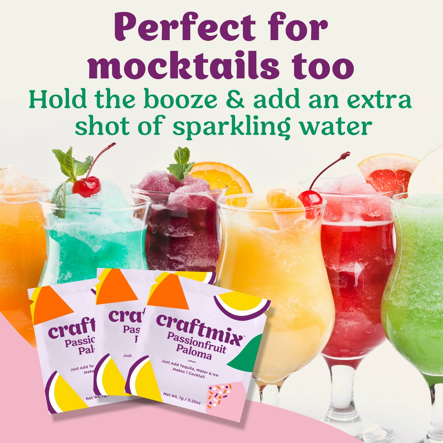 Craftmix - Passionfruit Paloma Cocktail / Mocktail Mixer