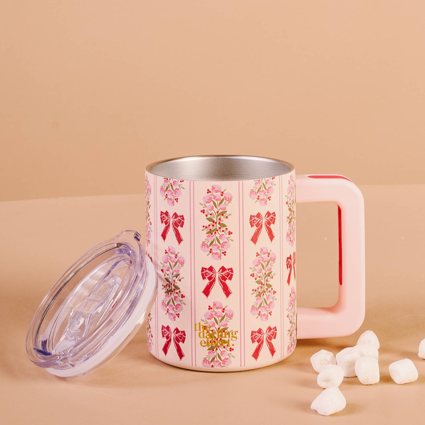The Darling Effect - 14 oz Insulated Mug-Oh So Merry