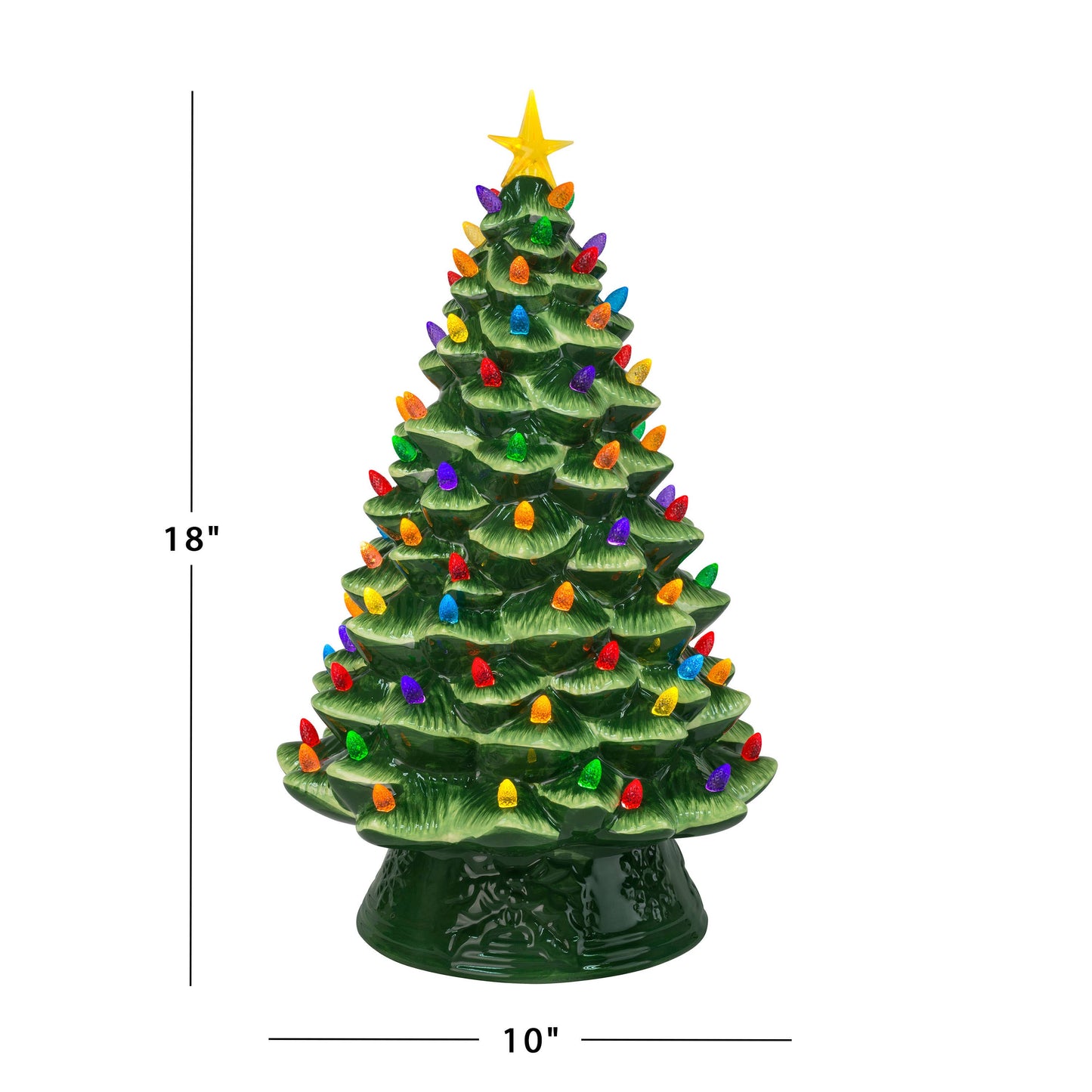 Mr. Christmas - 18" Nostalgic Tree - Green