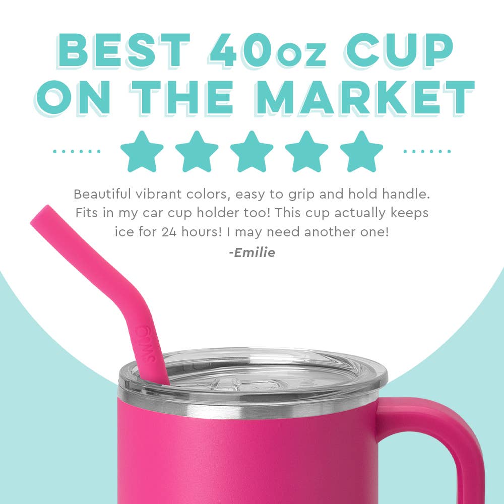 Swig Life - Hot Pink Mega Mug (40oz)