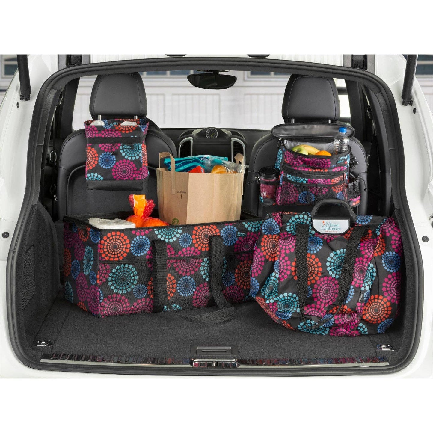 RoomForLife - Clever Shopper - Reusable Shopping Cart Bag: Bright Lights