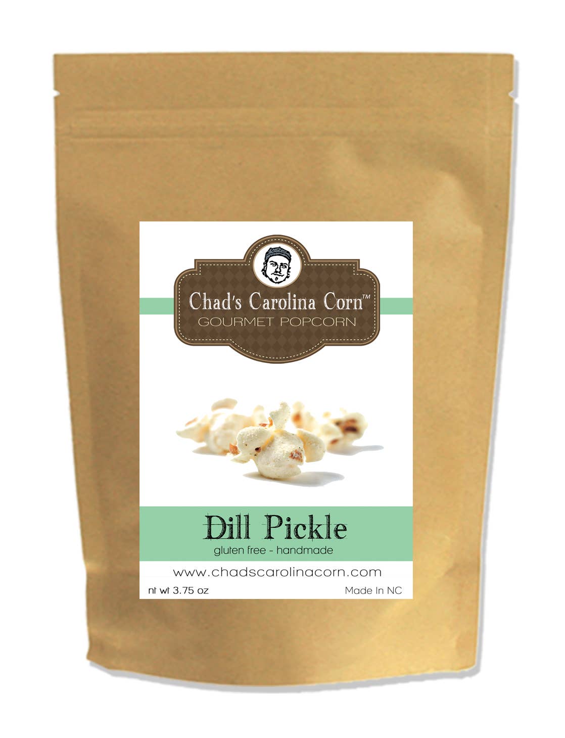 Chad's Carolina Corn - Dill Pickle - 3.75 oz: 3.75 oz