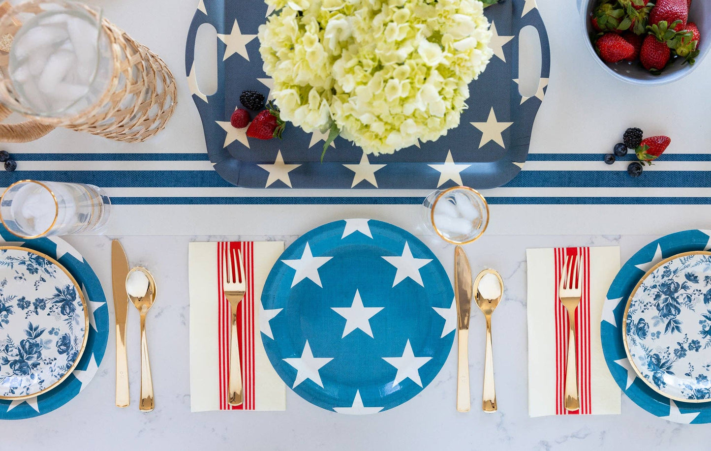 My Mind’s Eye - HAM820 - Hamptons Paper Table Runner