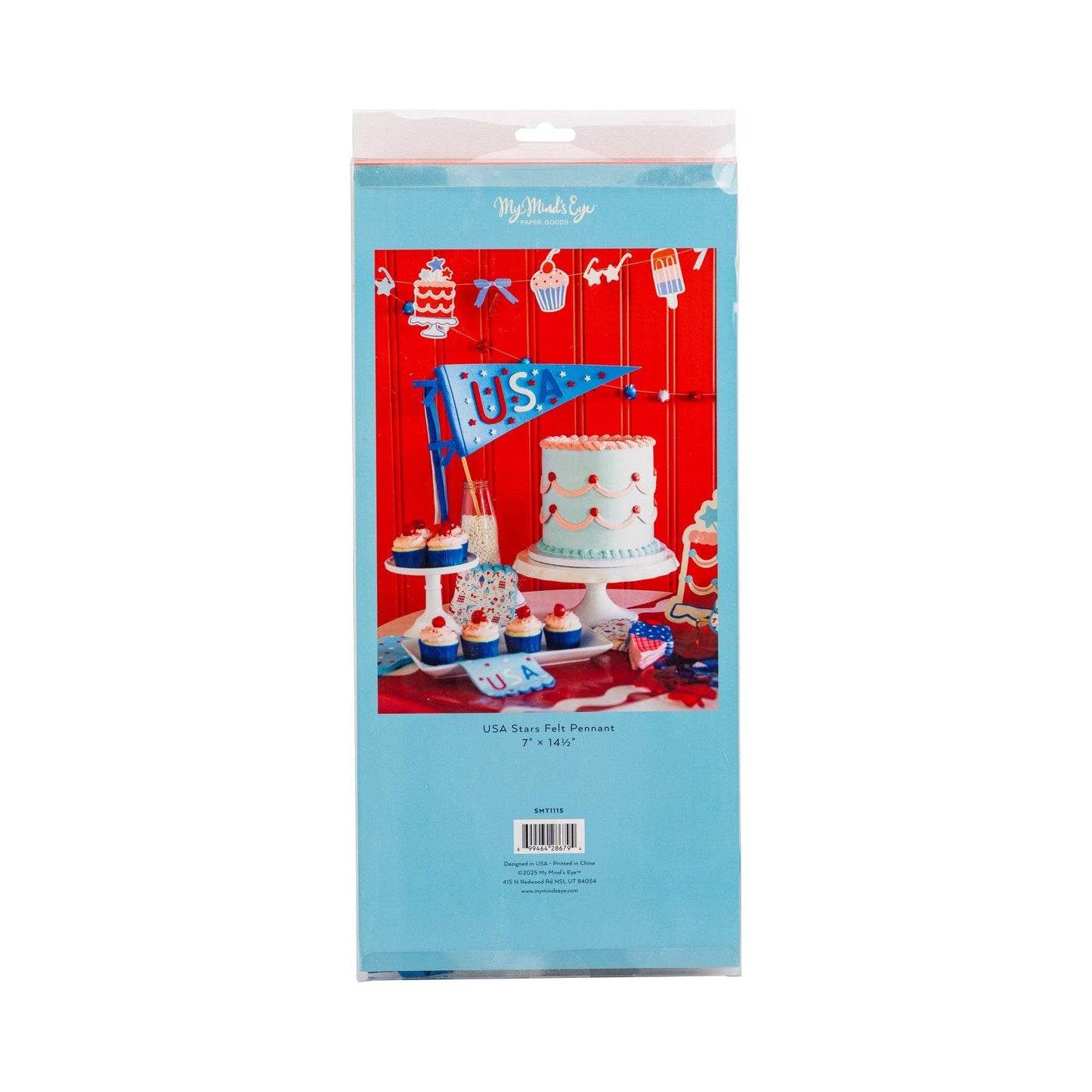 My Mind’s Eye - SMT1115 - Summertime Felt Pennant Banner