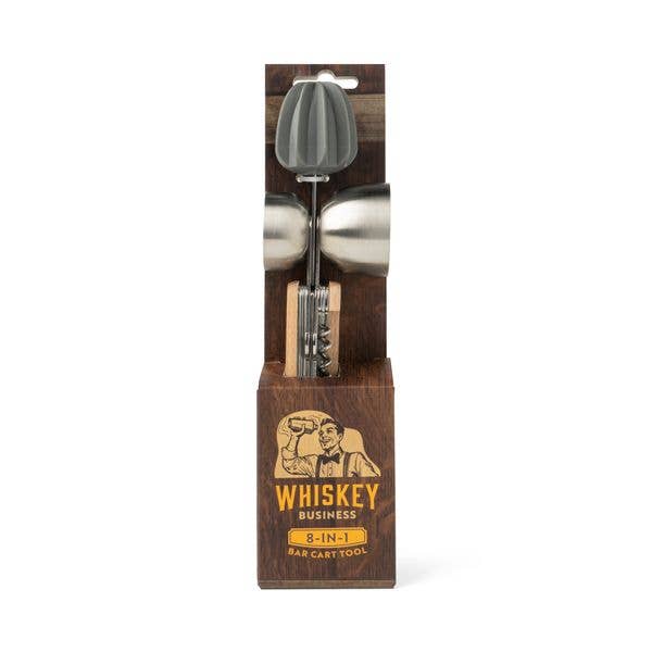 DM Merchandising - Brodeo Drive Whiskey Business 8-in-1 Bar Cart Tool