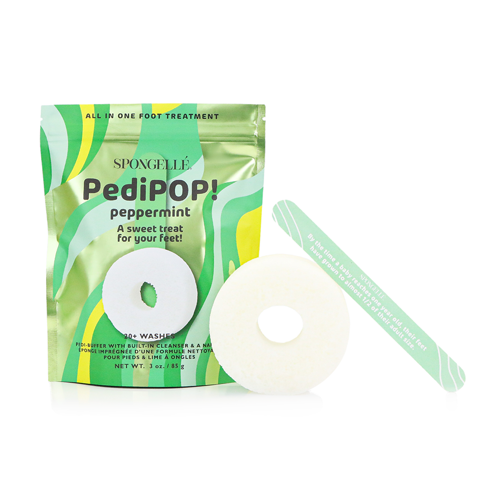 Spongellé - PediPOP Pedi Buffer & Nail File