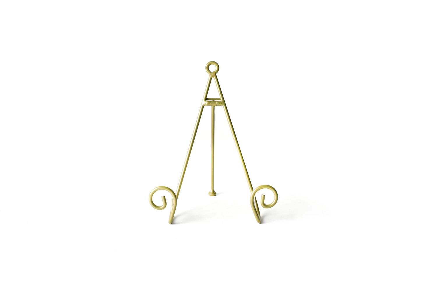 Happy Everything Medium Swirl Plate Stand Gold