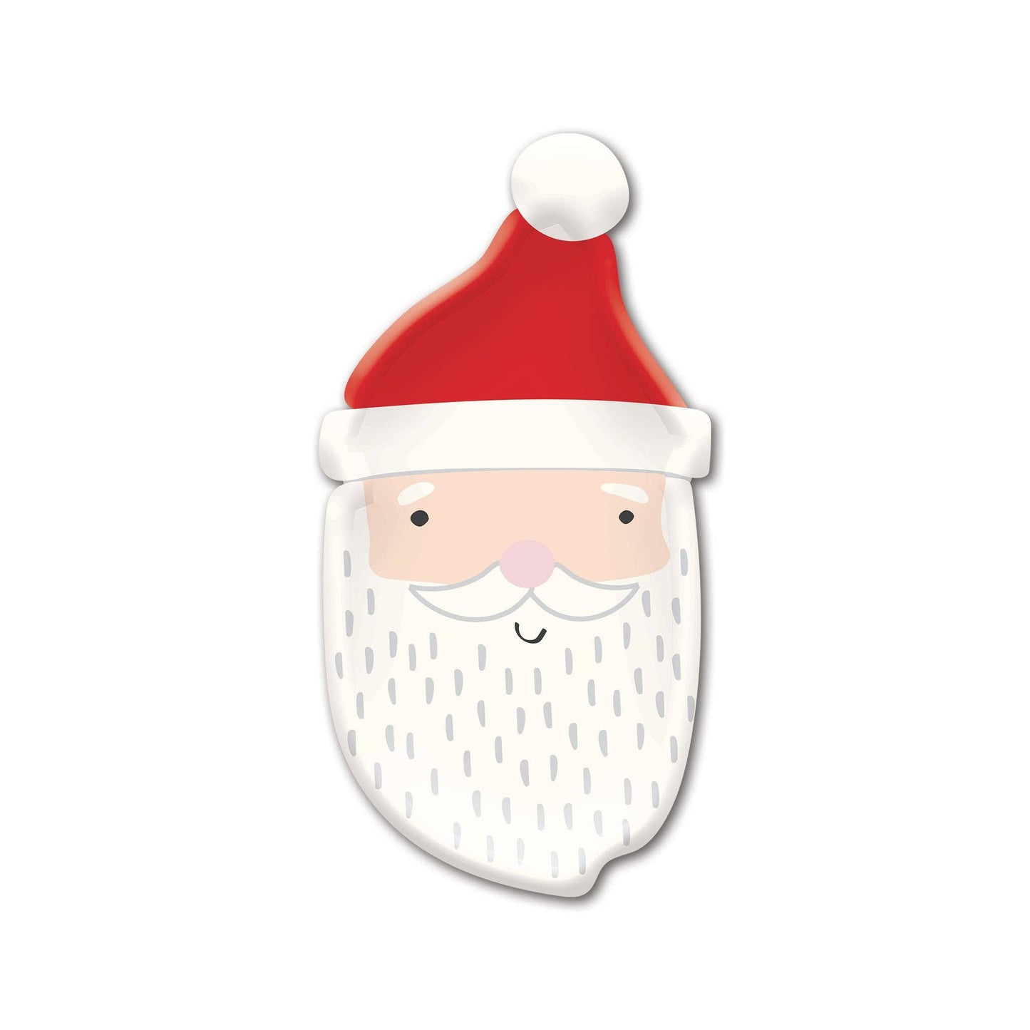 My Mind’s Eye - Whimsy Santa Shaped Paper Plate