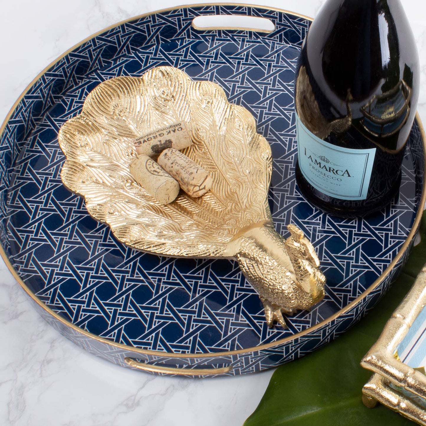 8 Oak Lane - Peacock Trinket Dish