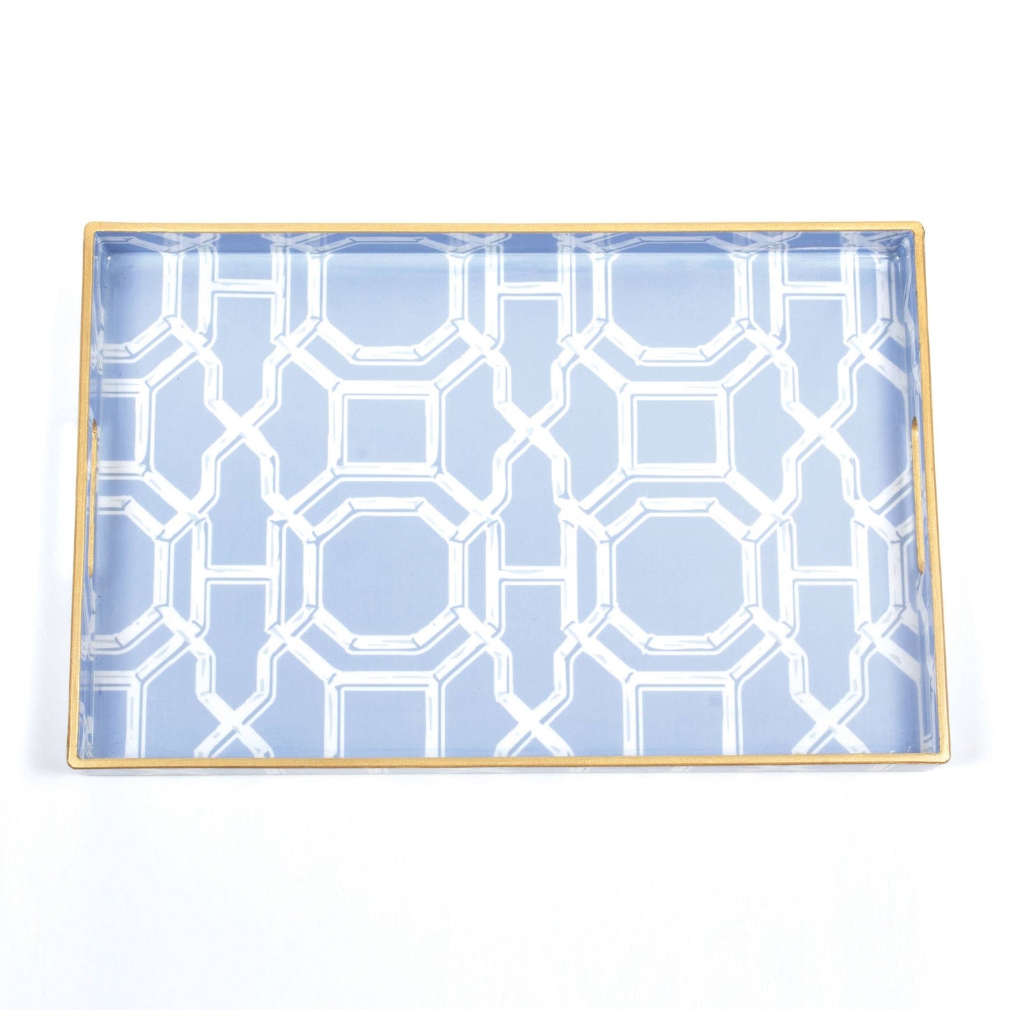 8 Oak Lane - Bamboo Trellis Rectangular Tray