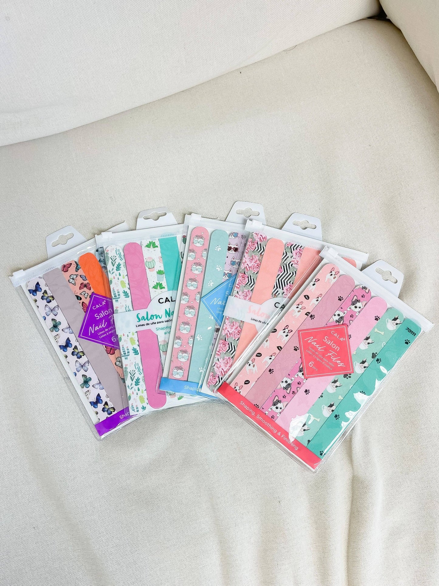 Prep Obsessed Wholesale - 6PC Nail File Set - Butterflies