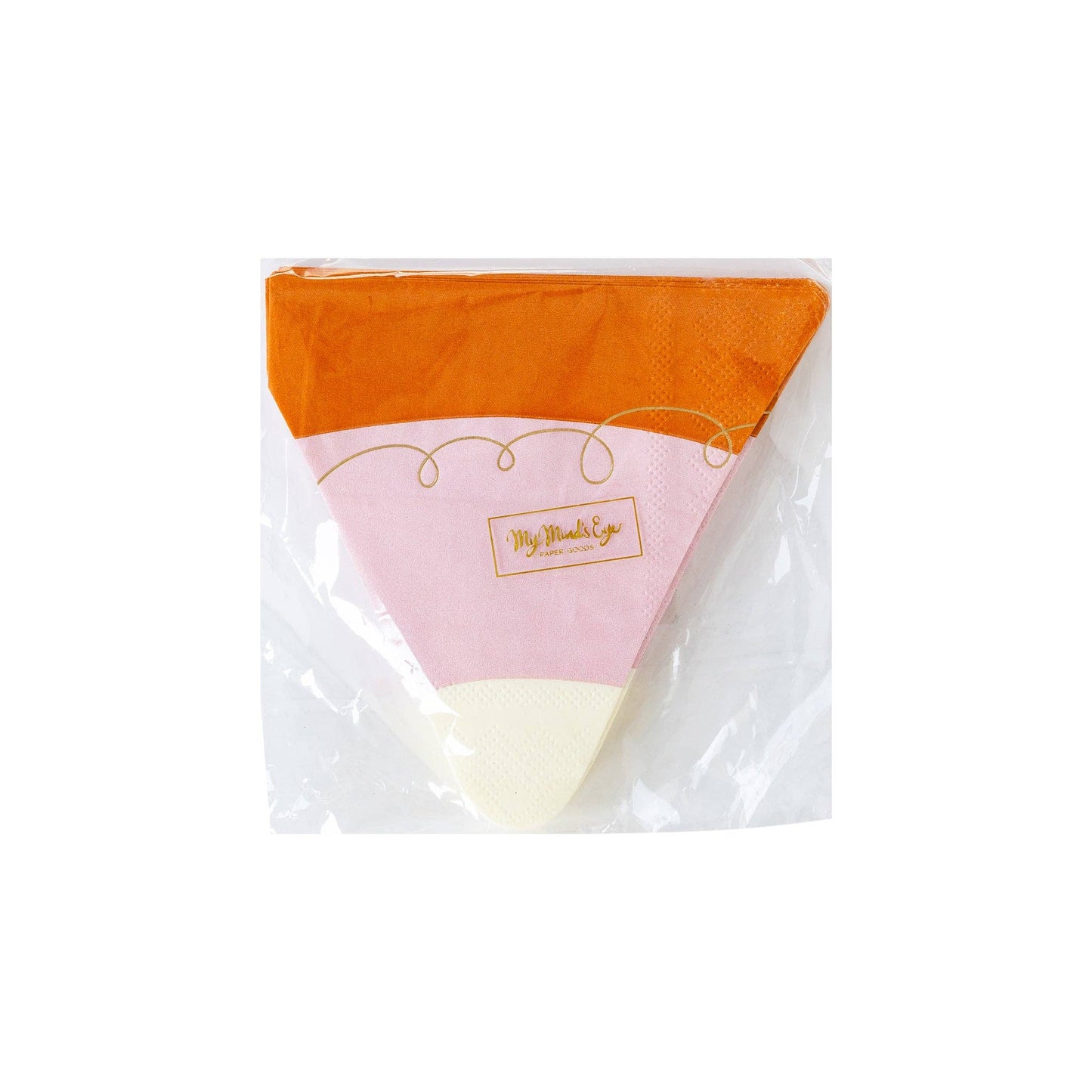 My Mind’s Eye - Ghoul Gang Candy Corn Cocktail Napkin