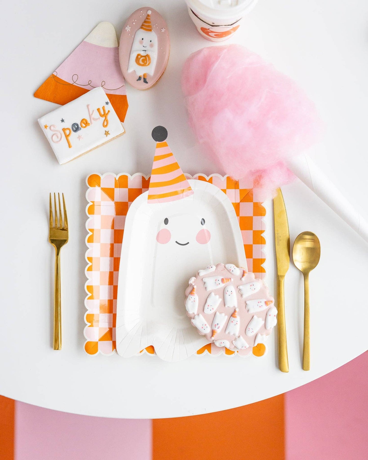 My Mind’s Eye - Ghoul Gang Candy Corn Cocktail Napkin