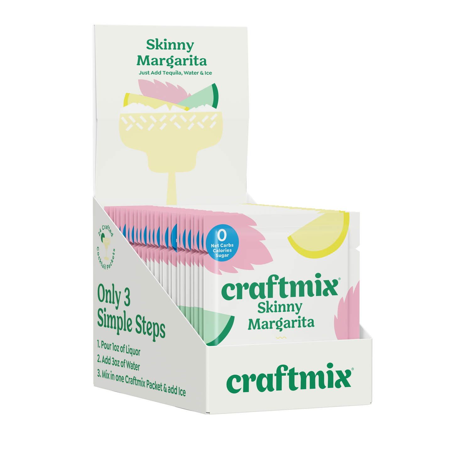 Craftmix - Skinny Margarita Cocktail / Mocktail Mixer -