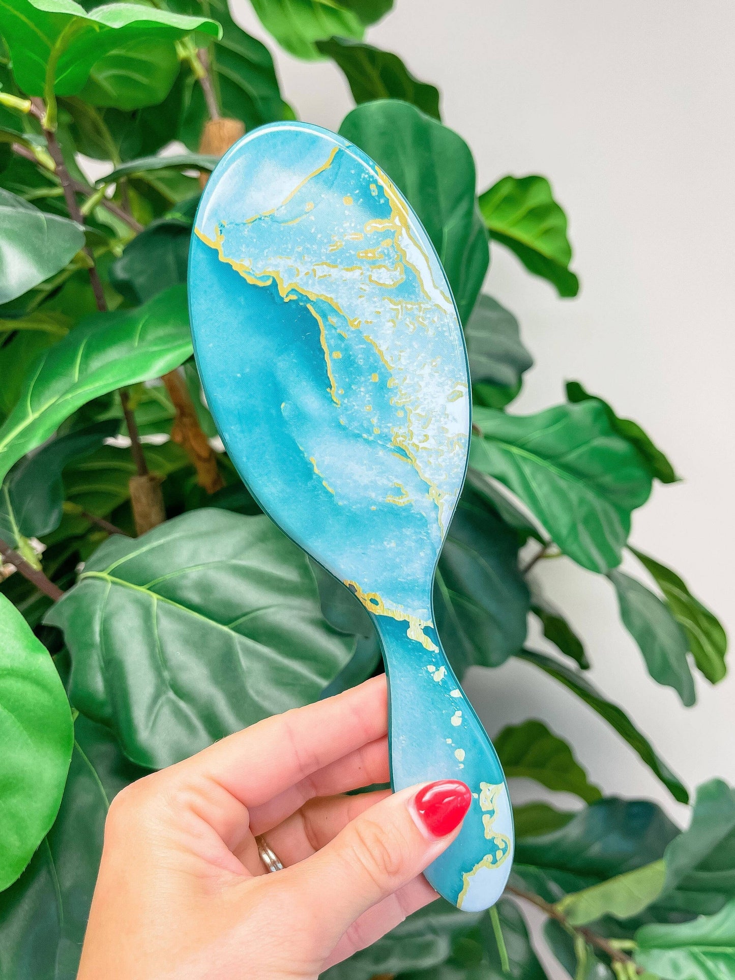 Prep Obsessed Wholesale - Wet N Dry Brush - Mint Marble