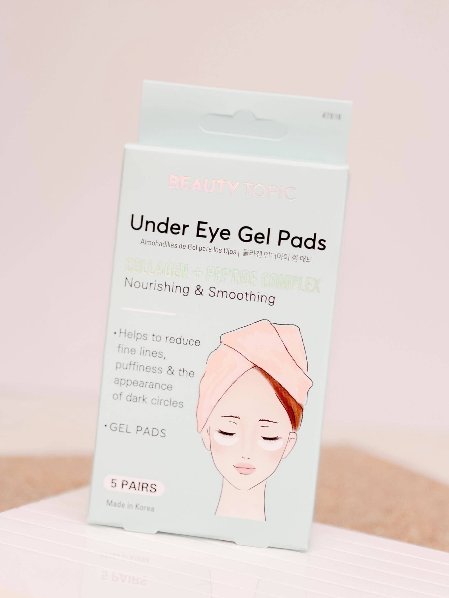 Prep Obsessed Wholesale - Collagen & Peptide Under Eye Gel Pads