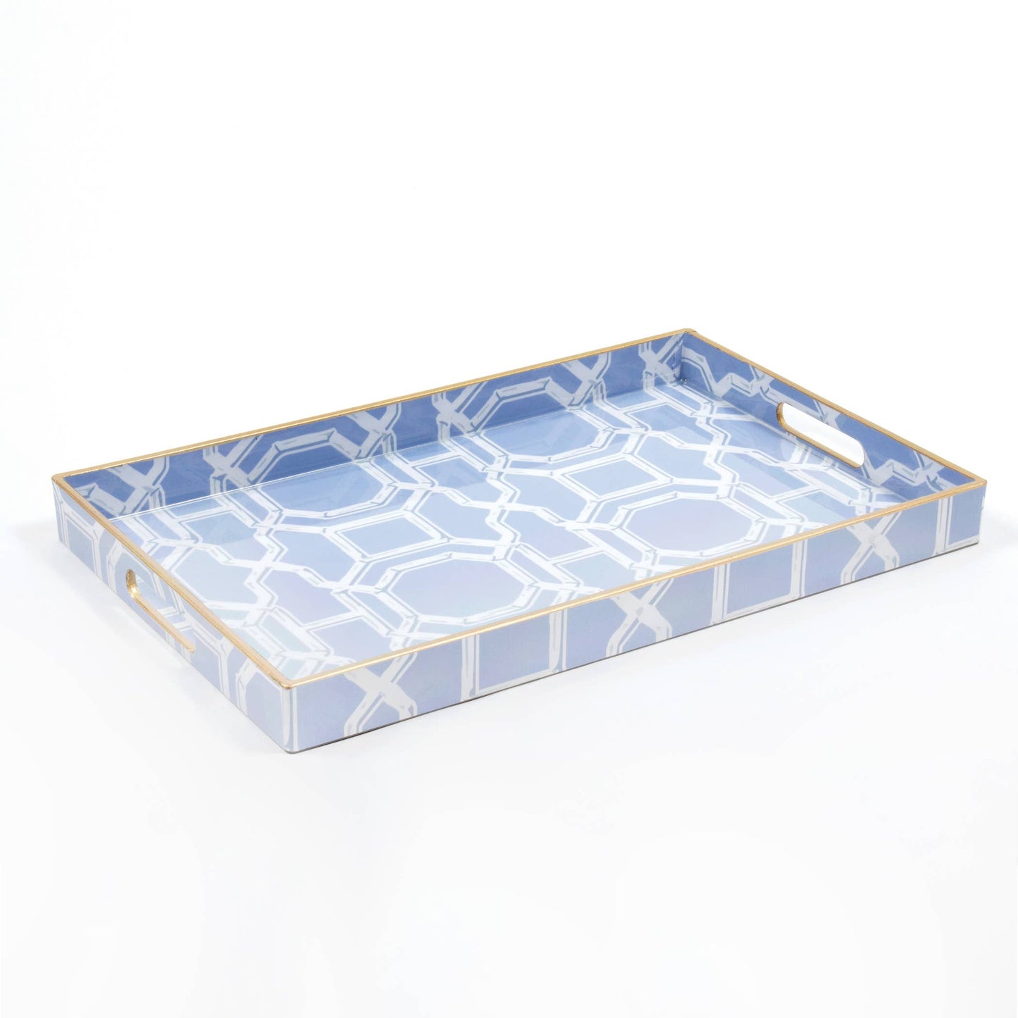 8 Oak Lane - Bamboo Trellis Rectangular Tray