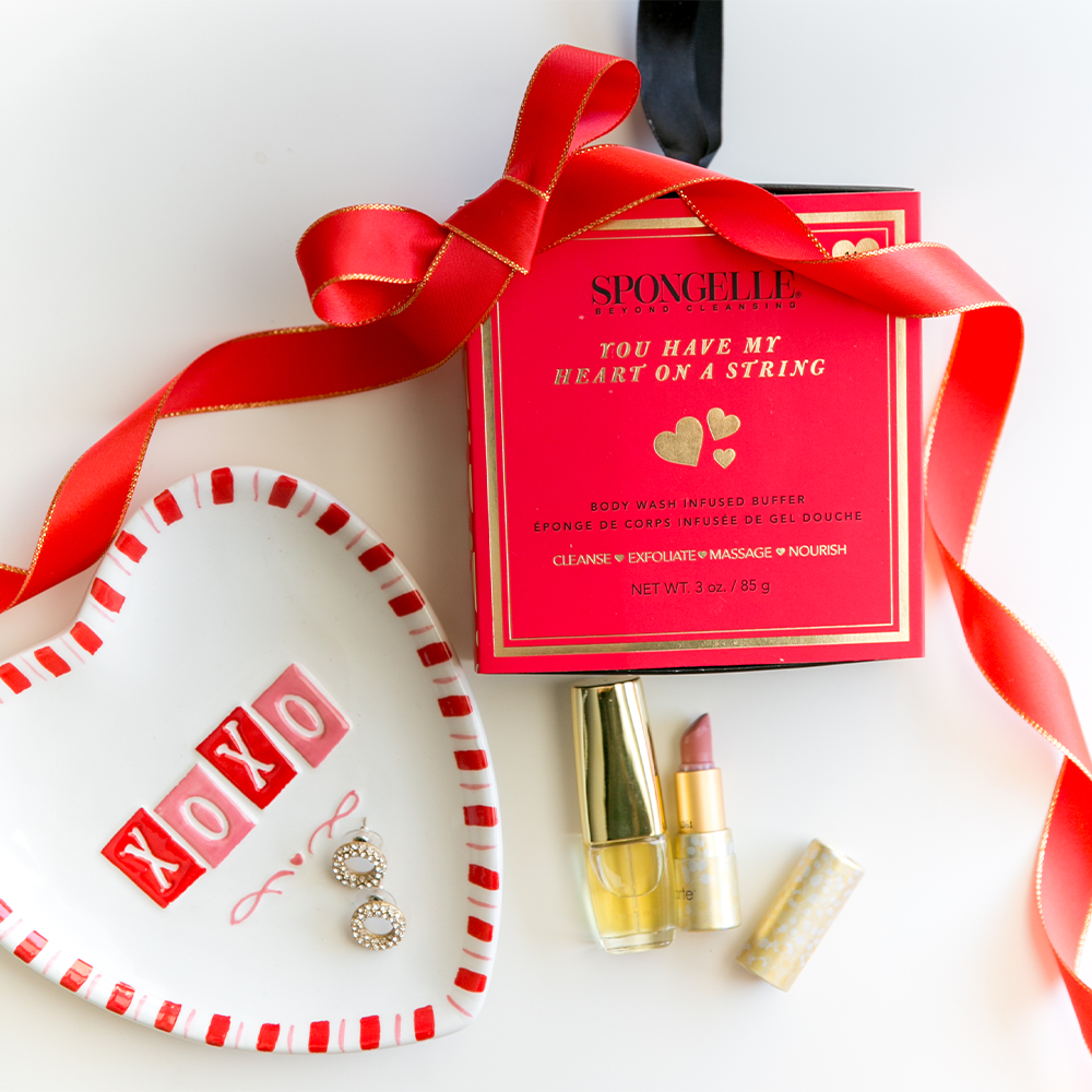 Spongellé - Boxed Heart On A String | Valentine's Day Gifts