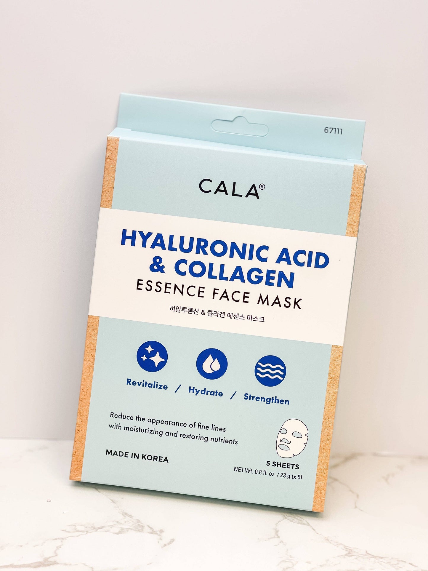 Prep Obsessed Wholesale - Hyaluronic Acid & Collagen Sheet Masks