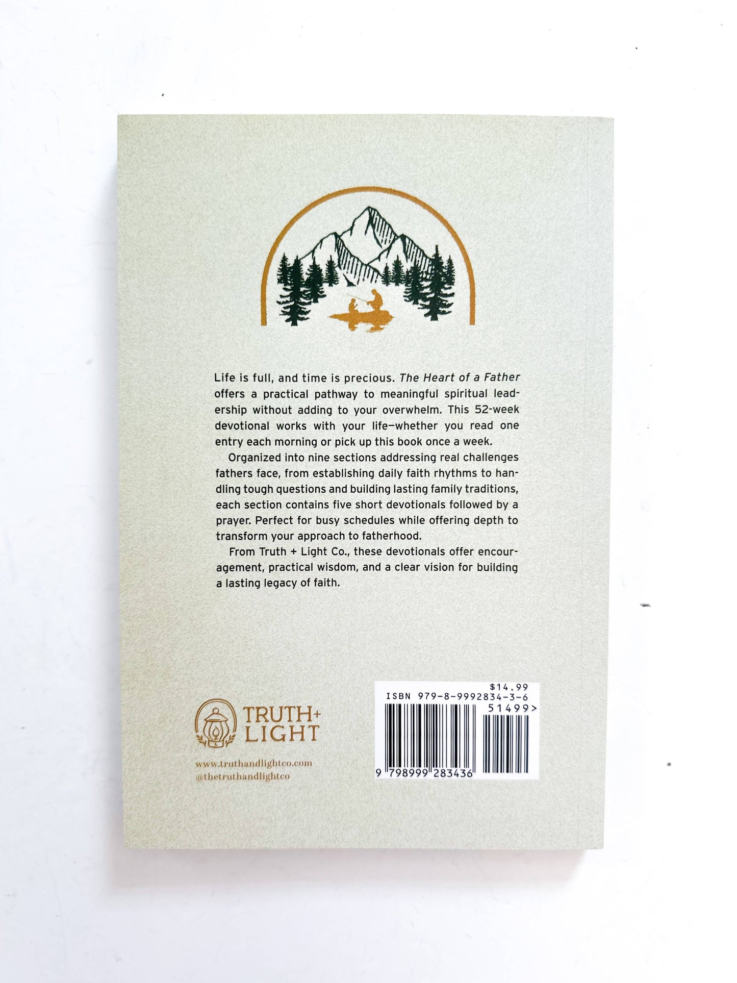 Paper Peony Press - The Heart of a Father: A 52-Week Men’s Devotional for Dads