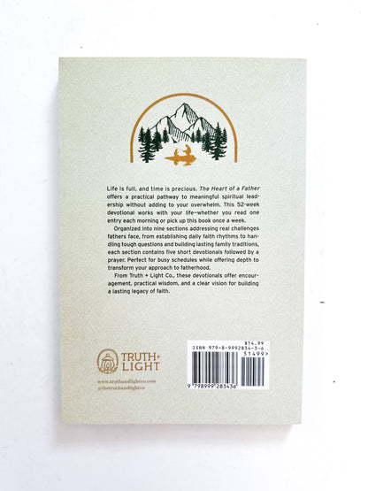 Paper Peony Press - The Heart of a Father: A 52-Week Men’s Devotional for Dads