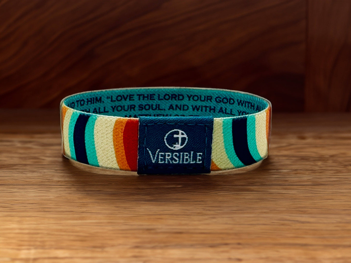 Versible - Vibrations / Matthew 22:37 Wristband: Medium