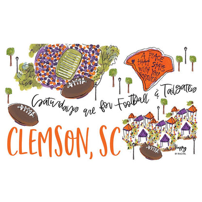Saturdays In Clemson Tumbler (12oz)