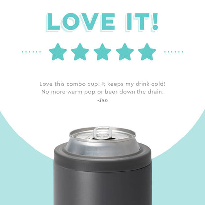 Swig Life - Grey Can + Bottle Cooler (12oz)