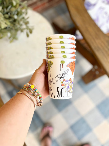 Happy By Rachel, LLC - Clemson, SC Reusable Party Cups collegiate, gift ideas: Unwrapped