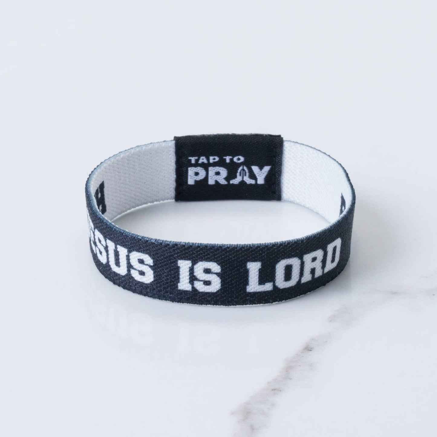 Versible - Tap To Pray™ Wristbands - Jesus Is Lord: Small / Jesus is Lord / Powered by Faith
