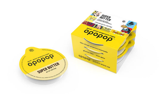 Opopop, Inc. - Super Butter Pop Cups Popcorn Kernels